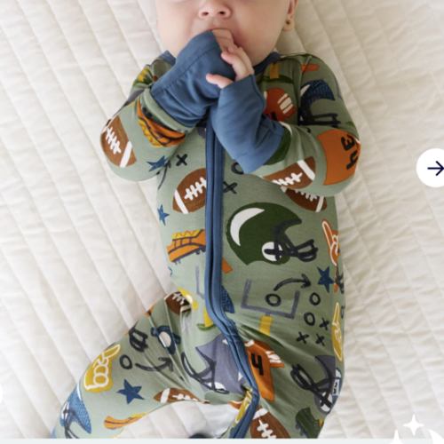 Touchdown Time Zippy - Little Sleepies