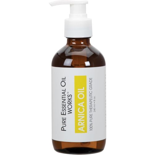 Arnica Oil, 100% Pure, Natural, Paraben-Free, 8 Ounces
