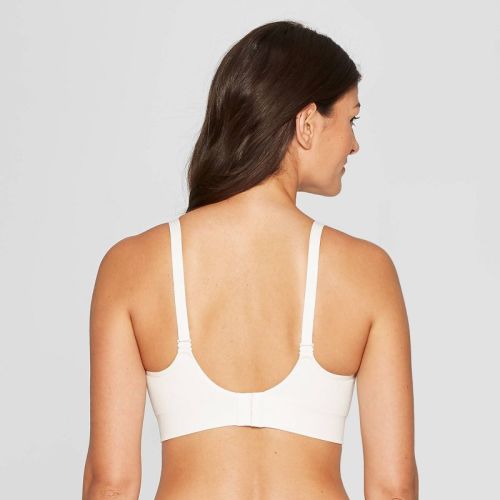 Auden Women's Nursing Seamless Bra: Gesso White Size Large