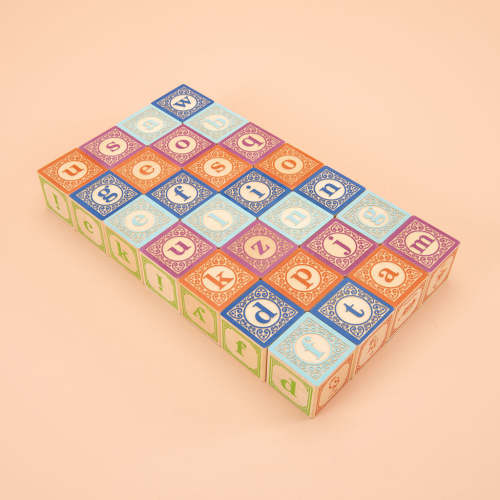 Uncle Goose Classic Lowercase ABC Blocks