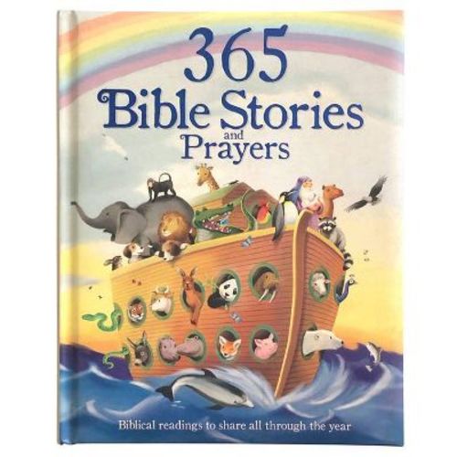 365 Bible Stories and Prayers (Little Sunbeams) - by Cottage Door Press (Hardcover)