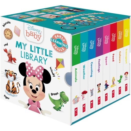 Disney: My Little 8-Book Library Cube