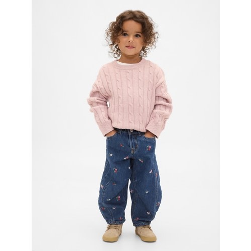 Baby & Toddler Bow Horseshoe Jeans