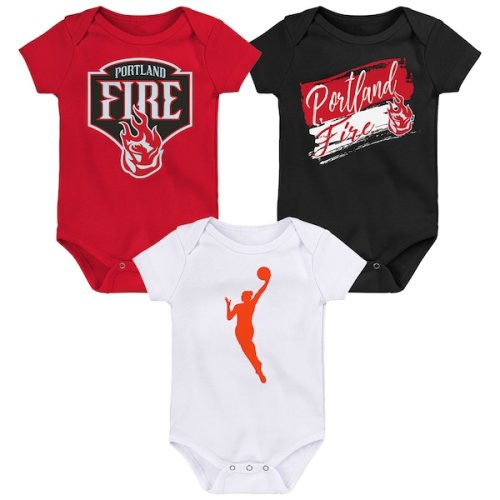 Newborn Portland Fire  Outerstuff Destiny 3-Piece Creeper Set