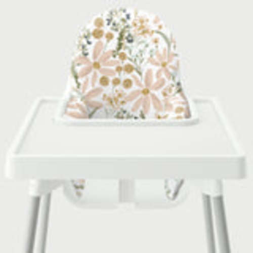 Highchair Cushion Cover - Beans on Sage – Yeah Baby Goods