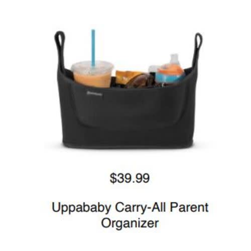 Stroller Organizer from Local Store