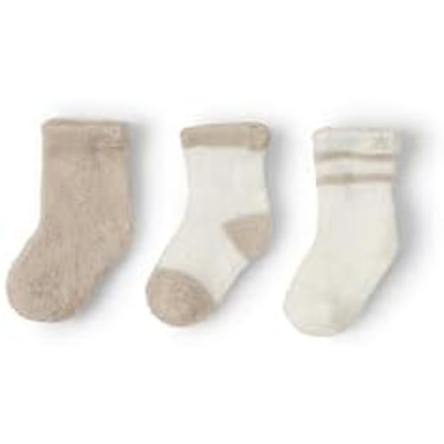 Barefoot Dreams Unisex Baby CozyChic Lite Infant 3 Pack Sock Set