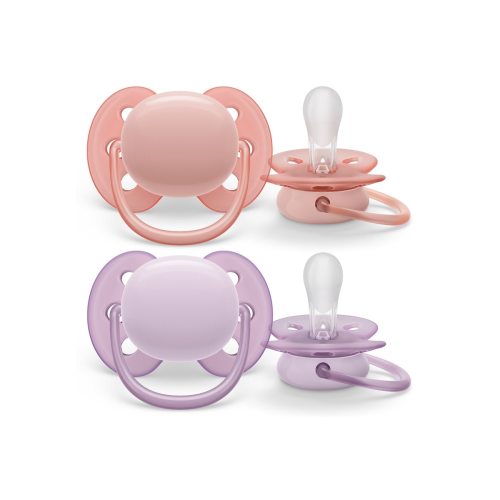 Chupete Philips Avent Ultra Soft 0-6 meses 2 uds · Philips Avent · El Corte Inglés