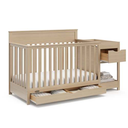 Shiloh® 5-in-1 Convertible Crib and Changer