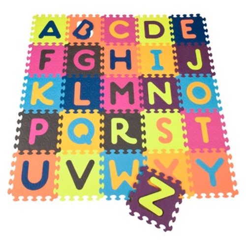 B. toys Beautifloor Alphabet Foam Tiles