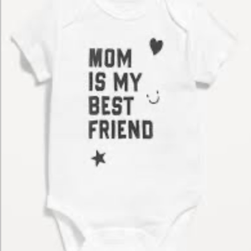 Short-Sleeve Logo-Graphic Bodysuit for Baby
