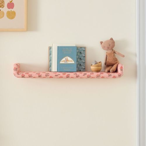 Begonia Upholstered Shelf