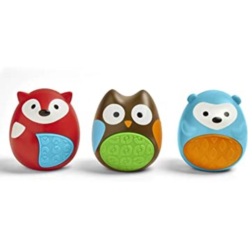 Skip Hop Egg Shaker Trio Baby Toy, Explore & More, 3pc Set