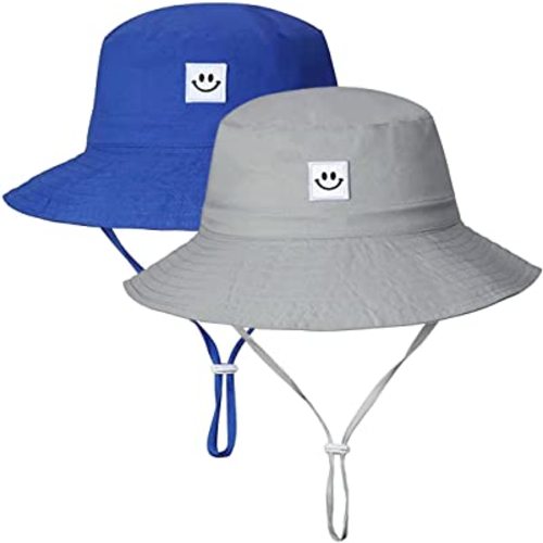 Baby Sun Hats 6-12 Months and 0-6 Months 2-5T UPF50+ Sun Protection