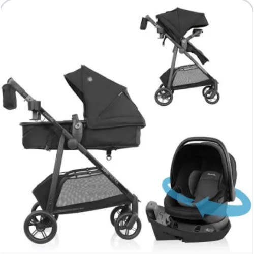 Evenflo Evenflo Omni Ultra Travel System with Revolve180 LiteMax NXT Rotating Preemie and Infant Car Seat - Evenflo® Official Site – Evenflo® Company, Inc