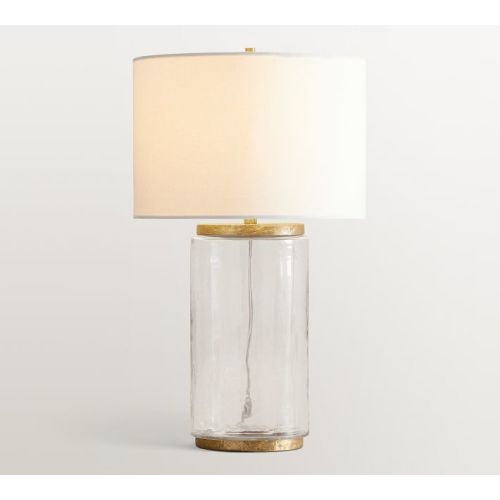 Dalton Recycled Glass Table Lamp (20"-25")