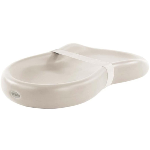 Keekaroo Peanut Changer Baby Vanilla– The Original Made in USA Easy-to-Clean Changing pad and The only Shell Over Foam, Fully Water Repellant