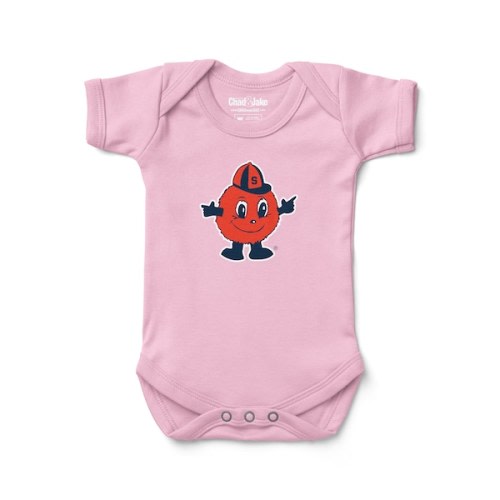 Syracuse Orange Chad & Jake Infant  Bodysuit - Light Pink