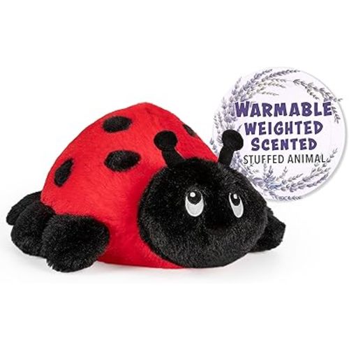 1i4 Group Warm Pals - Ladybug - Cozy Lavender Scented Plush Toys - Stuffed Animal - Coolable Bedtime Comfort Plushie