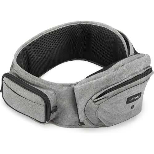 Tushbaby Hip Seat Carrier, Grey