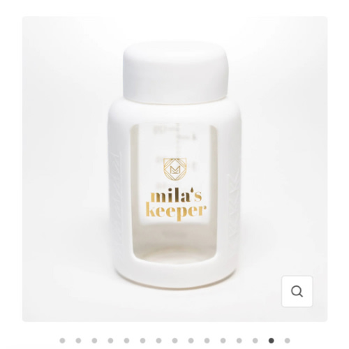 Glass Breast Milk Bottles (Set of 2)