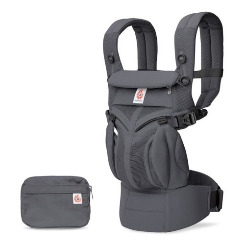 Ergobaby Omni Classic Mesh Baby Carrier Charcoal Grey