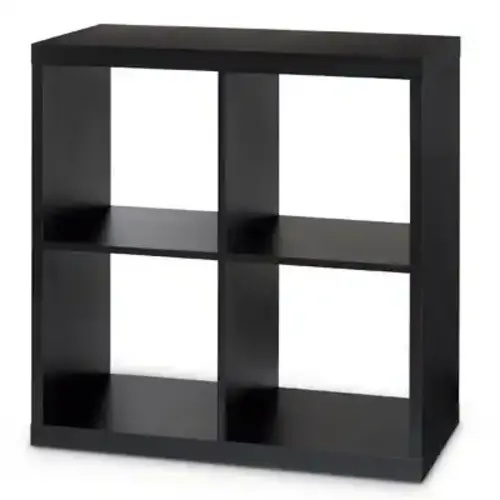 Make Station 4-Cube Shelf by Simply Tidy®, Color: Black | Michaels