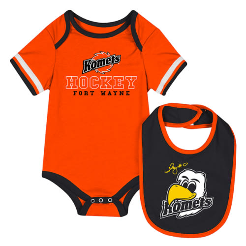 Infant Onesie and Bib Set – Fort Wayne Komets