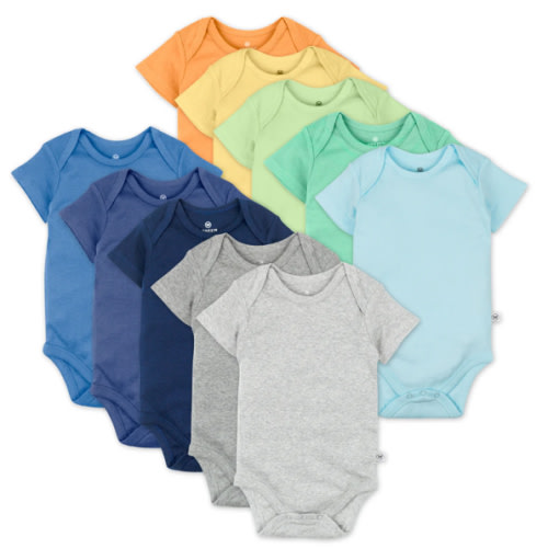 10-Pack Organic Cotton Short Sleeve Bodysuits | Honest Baby Clothing