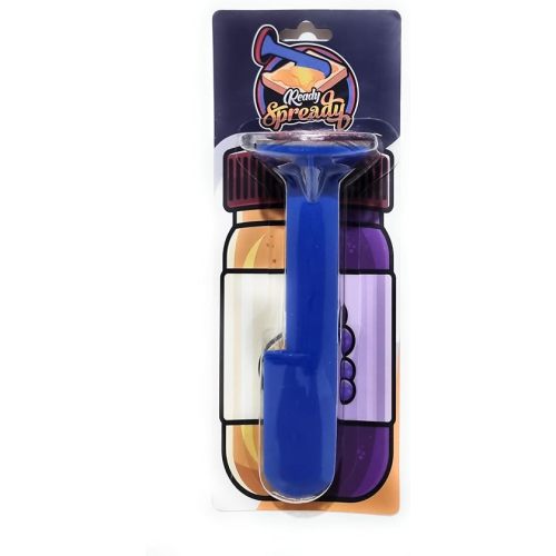 Ready Spready, Peanut Butter Spreader, Flexible Attachment for Spreading Peanut Butter and Jelly (For Regular Jars)