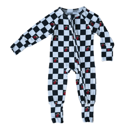 Court Culture X Everyday Leisure Checkerboard Zip Romper –
Miami HEAT Store