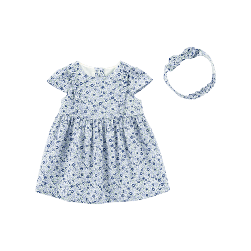 Baby Floral Print Dress and Headwrap Set - OshKosh | Carter's