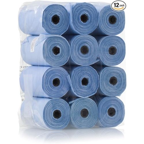 Ubbi On The Go Waste Disposal Bags Refills Value Pack, Lavender Scented, 12 Roll Refills, Baby On The Go Essentials