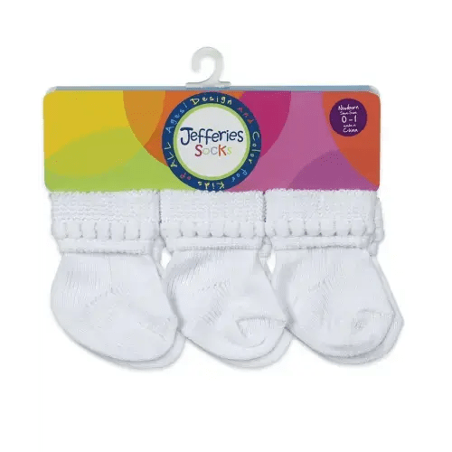 Rock-A-Bye Turn Cuff Socks 6 Pair Pack