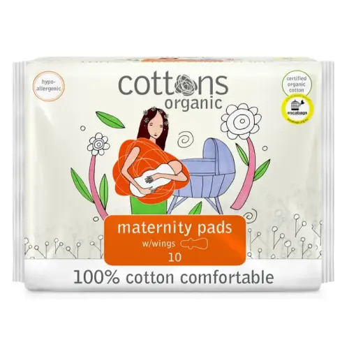 Cottons Maternity Pads 10 Pack | Baby Bunting AU