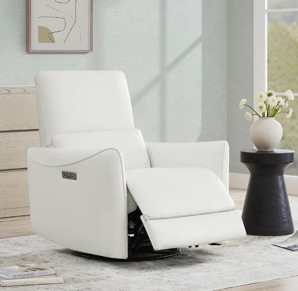 Tracee Power Swivel Nursery Glider Recliner
