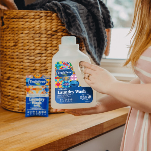 Eco-Friendly Natural Laundry Detergent | Non-Toxic Laundry Soap | Truly Free Home