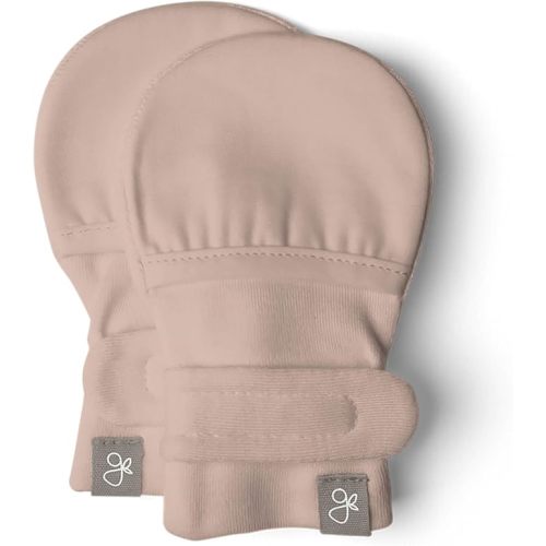 goumikids Viscose Made from Bamboo Cotton Anti-Scratch Soft Stay-On Mitts - ROSE