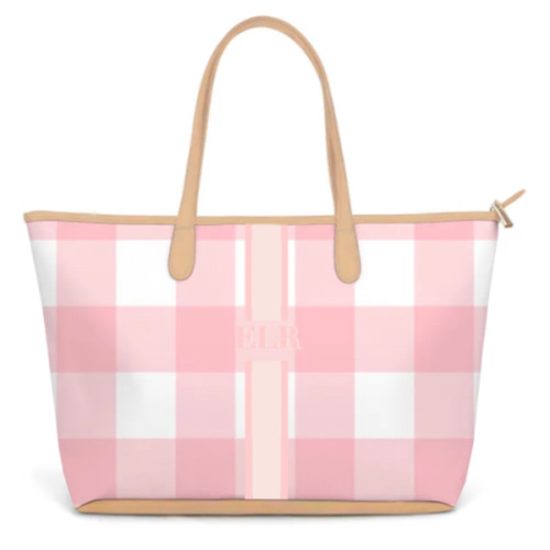St. Anne Diaper Bag – Printed Monogram – Barrington Gifts