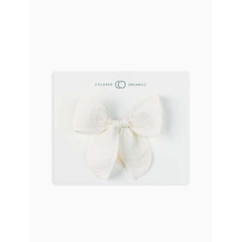 Muslin Bow Hair Clip