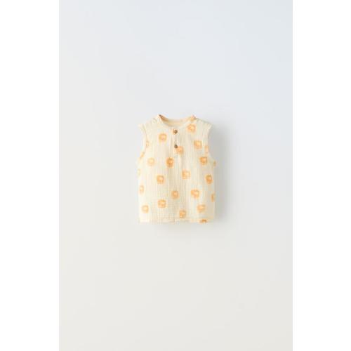 PALM TREE PRINT T-SHIRT