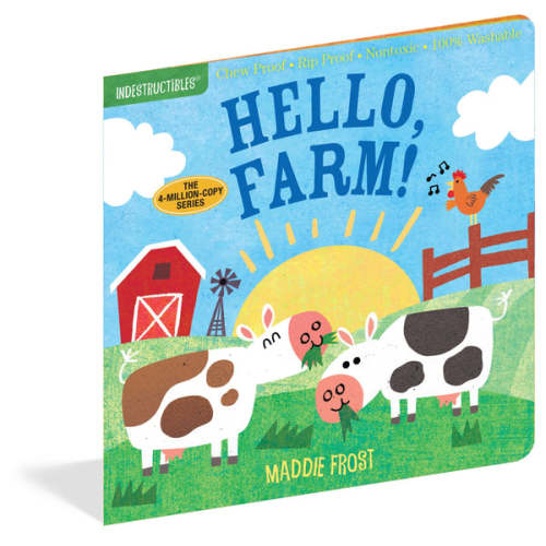 Hello, Farm! Indestructible Book