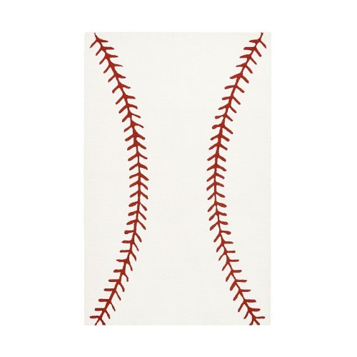 Baseball Stitch Rug