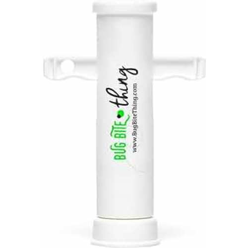 BUG BITE THING Suction Tool - Bug Bites and Bee/Wasp Stings, Natural Insect Bite Relief, Chemical Free - White/Single