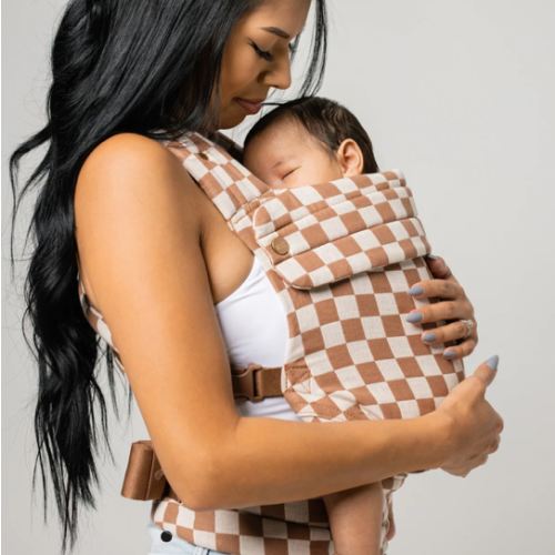 The Monarch Carrier - Mocha Check – Mabē