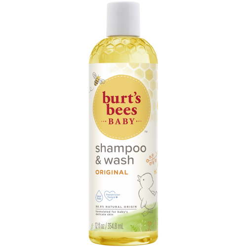 Burt's Bees Baby Shampoo & Wash, Original 12 fl oz for Body Skin Care & Clean