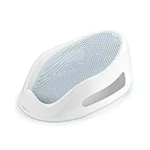 Angelcare Baby Bath Support (Aqua) | Ideal for Babies Less Than 6 Months Old - 1 Count (Pack of 1)