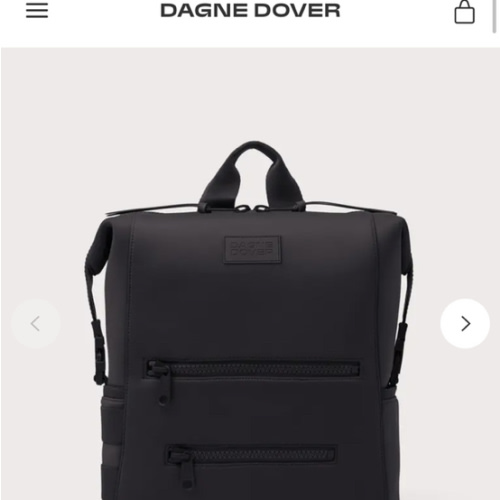 Indi Diaper Backpack in Onyx, Large