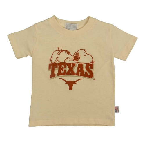 Toddler Texas Longhorns Sleeping Snoopy Tee