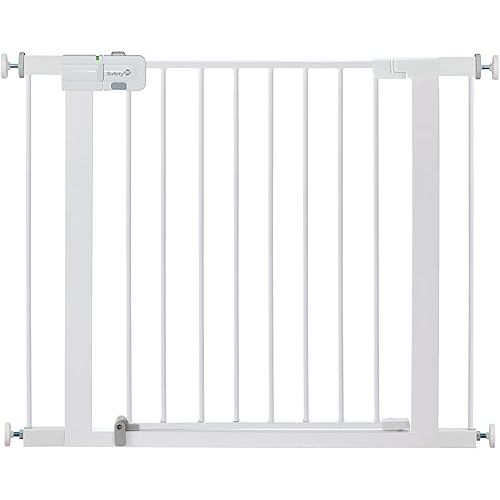 Safety 1st Easy Install 28" High Walk Thru Gate, Fits Between 29" and 38"